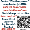 Centru “Živeti uspravno” neophodna je HITNA PODRŠKA DONACIJAMA da odblokira račune. Svaki dan pravi razliku. Kako donirati? Centar Živeti uspravno Trg Slobode 3 Novi Sad 340-5350-79 S desne strane je QR kod s podacima za uplatu donacije od 500 dinara